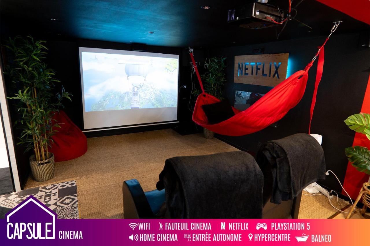 Capsule Cinema - Balneo Home Cinema Playstation 5 Valenciennes Ngoại thất bức ảnh