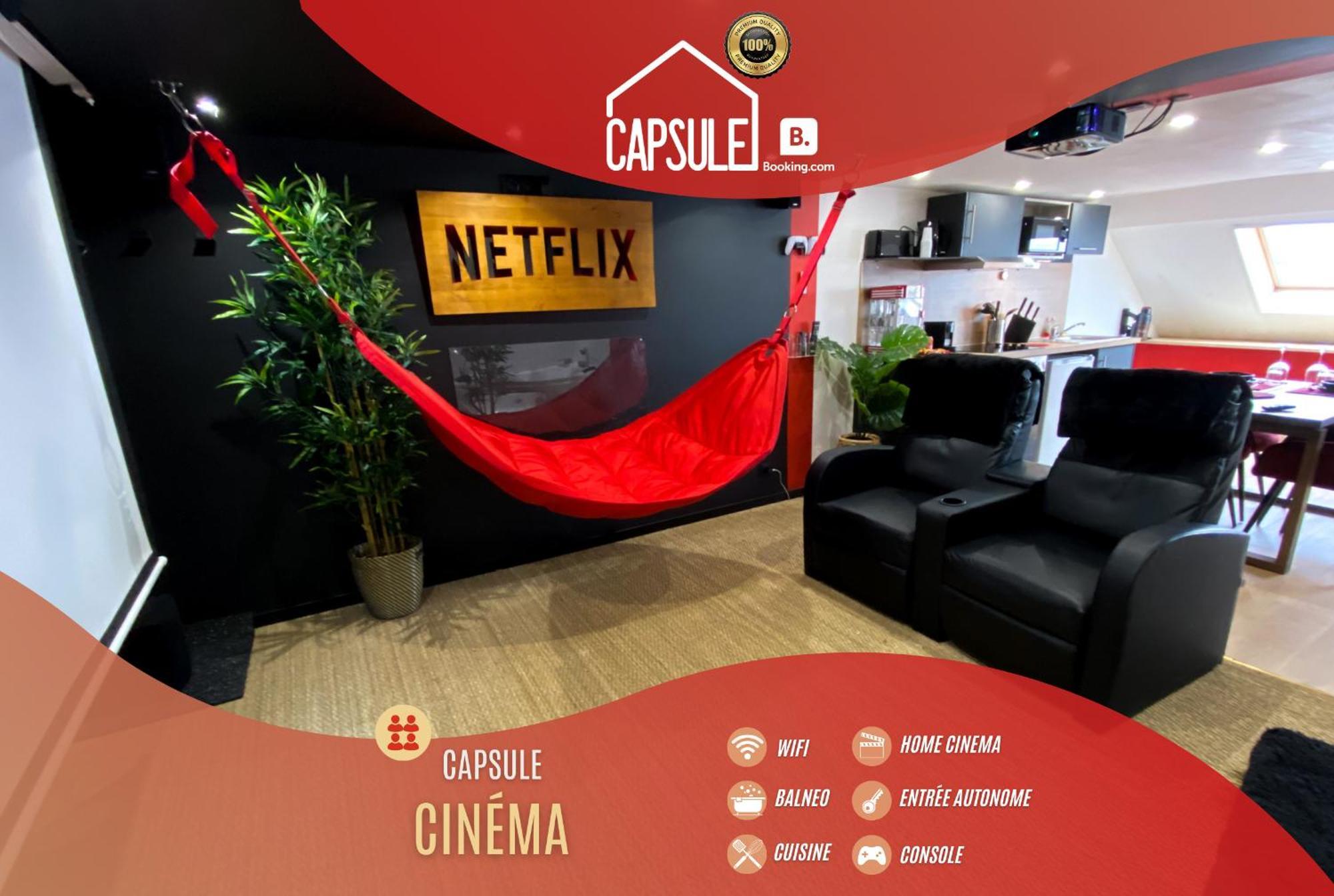 Capsule Cinema - Balneo Home Cinema Playstation 5 Valenciennes Ngoại thất bức ảnh